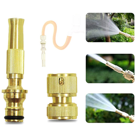 Garden Watering Equipments - TrustBasket Brass Water Spray Nozzle Half-inch 