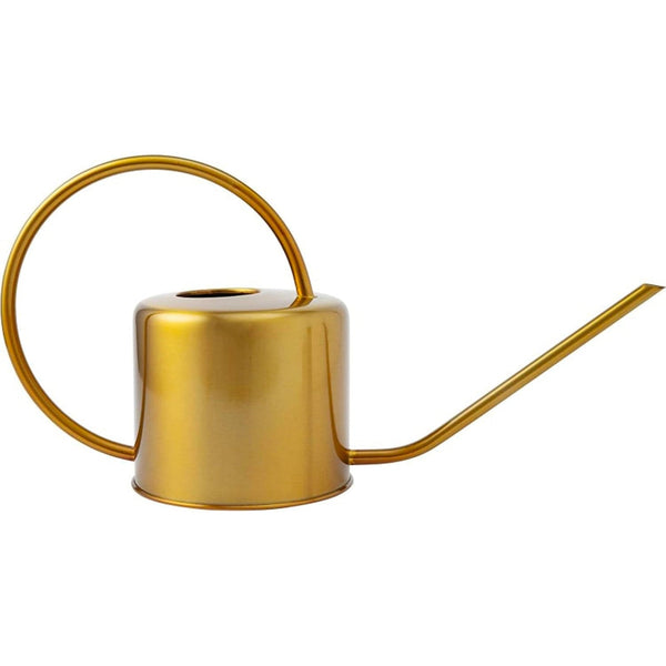 Metal Watering Can Antique Gold 1.5 Liter