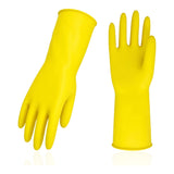 Gloves - 14 Inch Long & Very Thick, Heavy Duty Latex Rubber Gardening glove
