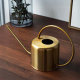 Metal Watering Can Antique Gold 1.5 Liter