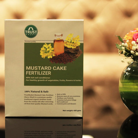 Garden Equipment & Accessories Online - TrustBasket Mustard Cake Fertilizer