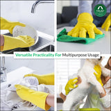 Gloves - 14 Inch Long & Very Thick, Heavy Duty Latex Rubber Gardening glove