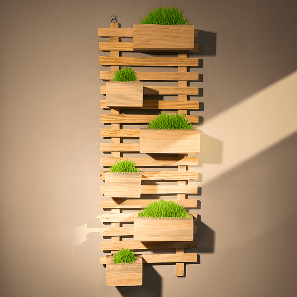 Sleek Plant Stand 6-Tier Wooden Flower Stand for Balcony & Living Room