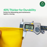 Gloves - 14 Inch Long & Very Thick, Heavy Duty Latex Rubber Gardening glove