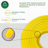 TrustBasket Heavy Duty Garden Hose Pipe | PVC Braided Foam Pipe