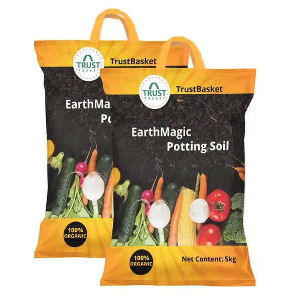 majestic earth potting mix TrustBasket Enriched Organic Earth Magic Potting Soil Mix with Require
