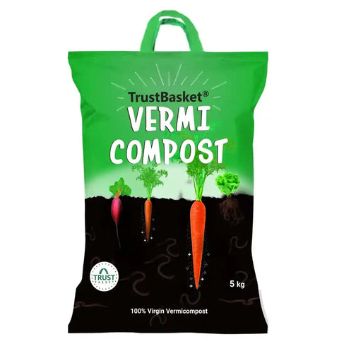 Get upto 30% Off (Mega End Sale) - TrustBasket Vermicompost for Plants