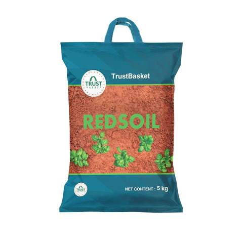 Best Potting Soil Mix in India - TrustBasket Garden Red soil