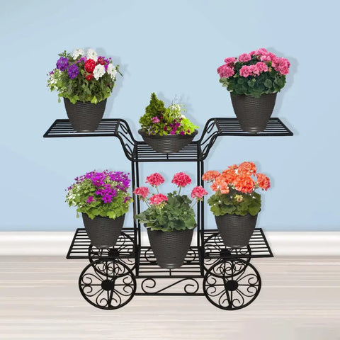 Pots & Planter Stands - TrustBasket Cart type Planter Stand for Plants