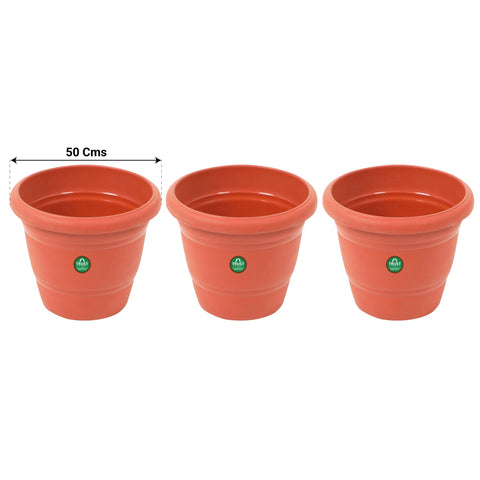 Mega Year End Sale - Bestsellers - UV Treated Plastic Round Pots - 20 Inches