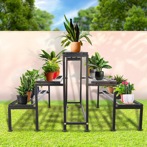 Pots & Planter Stands - 5 Step Stand for Multiple Plant and Pots Stand 