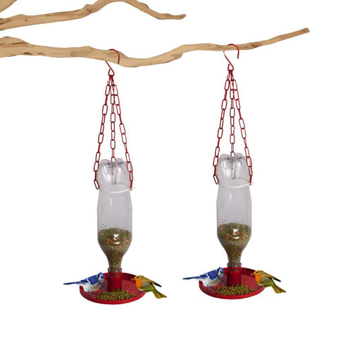 BEST BIRD CAGE/HOUSE and BIRD FEEDERS - Universal Bird Feeder Kit - Set of 2