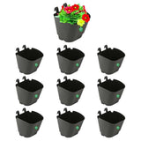 VERTICAL GARDENING POUCHES(Small) - Black