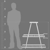 Calyx Planter Stand-Multiple pot stand indoor/outdoor, Multipurpose stand, Racks, planter stand