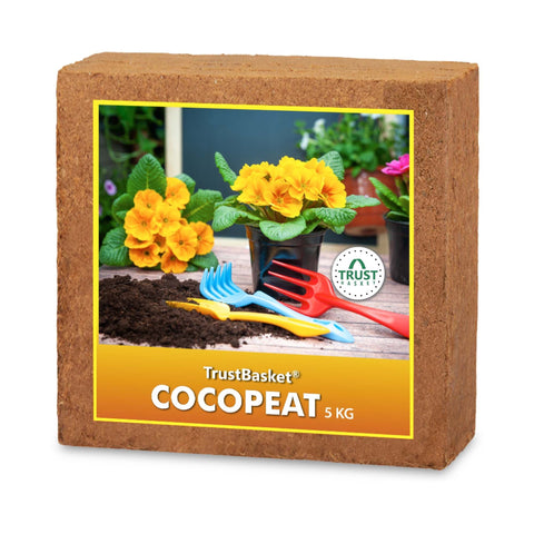Garden Equipment & Accessories Online - COCOPEAT BLOCK - EXPANDS TO 75 LITRES of COCO PEAT POWDER