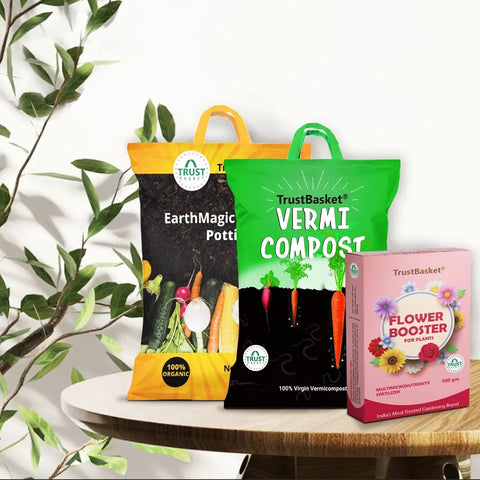 Best Plant Food Products in India - TrustBasket Bloom & Care Flower Kit