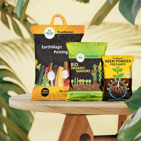 Gardening Grow Kits - TrustBasket Gardening Essentials Kit