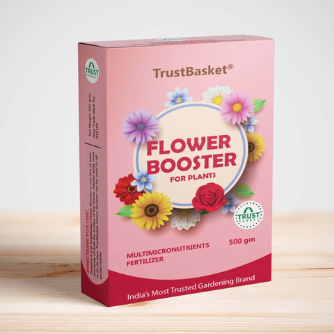 Curated Rakhi Gifts Online for your Sibling - Flower Booster - Provides All Essential Multi Micro nutrients for All Flowering Plants Like Rose, Anthurium, Marigold etc . Each 500 grms Can be diluted to More Than 125 litres