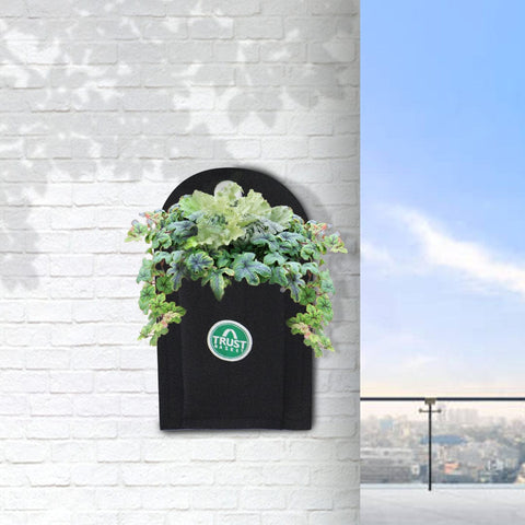 Colorful Designer made planters - Glory Vertical Pouches