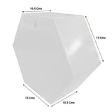 Hexagon Wall Planters (Yellow, Ivory and Magenta) - Set of 3