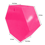 Hexagon Wall Planters (Yellow, Ivory and Magenta) - Set of 3