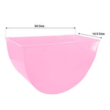 Half Moon Wall Planters (Yellow, Light Pink and Magenta)- Set of 3