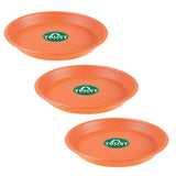 TrustBasket UV Treated 4.5 inch Round Bottom Tray(Plate/Saucer) Suitable for 6 inch Round Plastic Pot