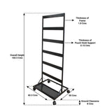 Moving Lush Wall stand - Pots and Plants Not Included