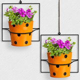 Wall Mount Square Flower Pot Stand - Set of 2
