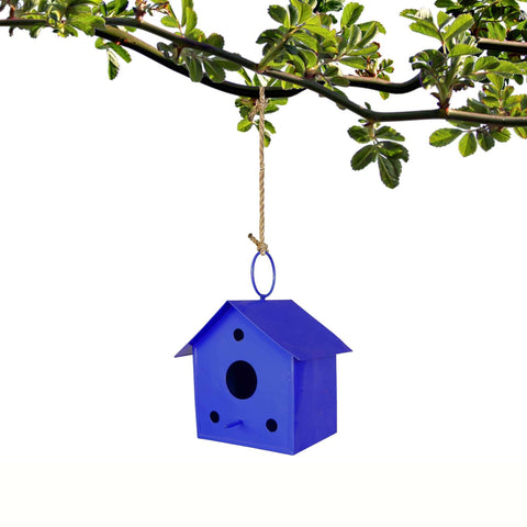 Garden Decor Products - Bird House Blue