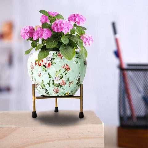 Best Metal Flower Pots in India - Blossom Flower Planter