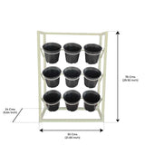 Lofty Vertical Stand with Pots
