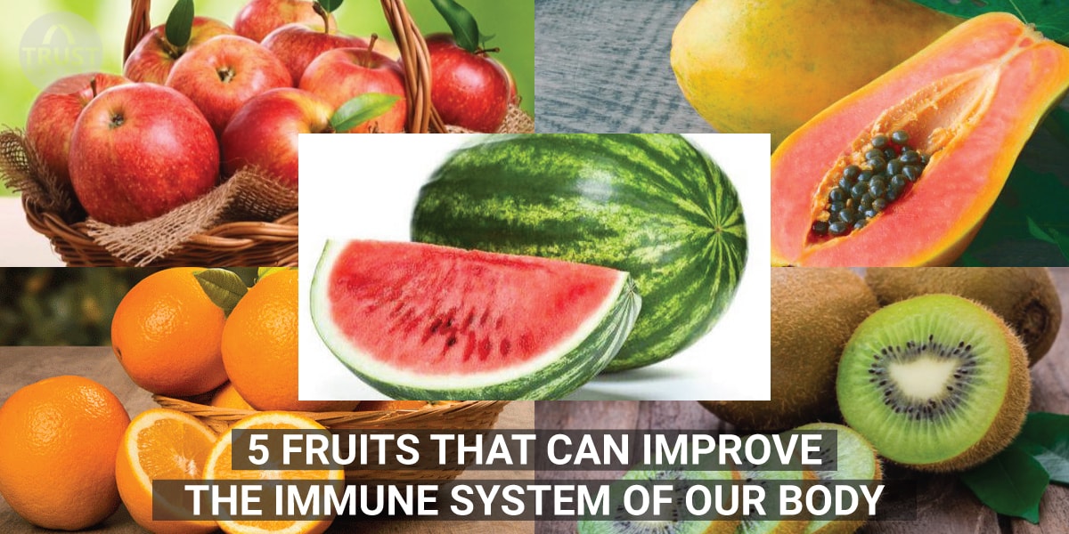 5 Fruits that can Improve the Immune System of our Body