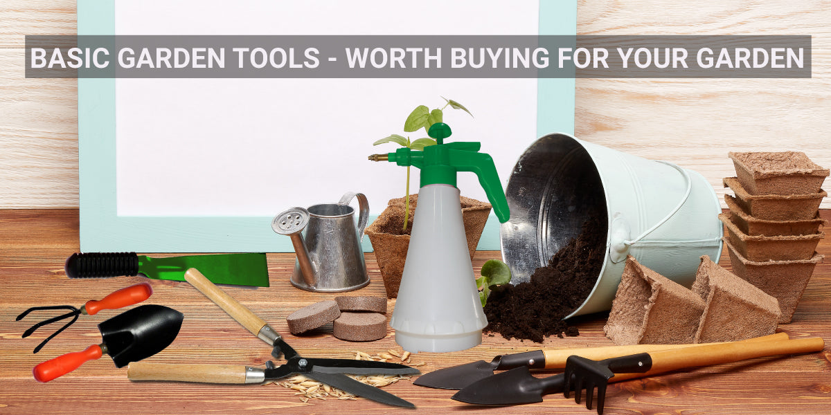 Basic Gardening Tools Basic gardening tools