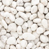 White Pebble Decorative Stones Marble Rock