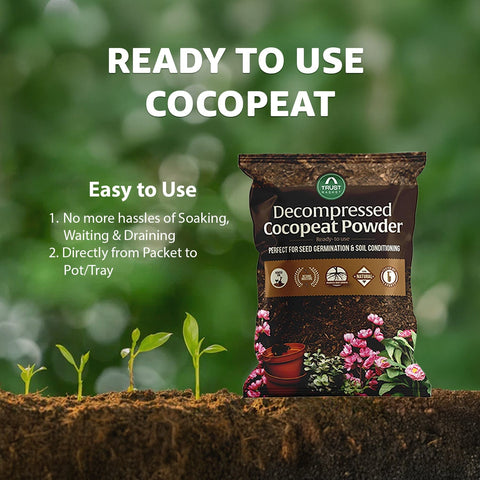 Cocopeat Powder for Plants | Organic Coco Peat Powder Coconut Husk