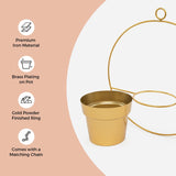 TrustBasket Luna Metal Hanging Planter