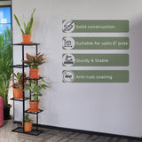 TrustBasket Vertical Garnet Stand for Plants