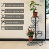 TrustBasket Bell Flower Planter Stand for Plants