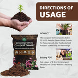 Cocopeat Powder for Plants | Organic Coco Peat Powder Coconut Husk