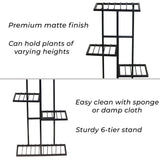 TrustBasket Vertical Garnet Stand for Plants
