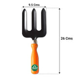 Gardening Tools Combo - Small Trowel, Cultivator, Fork & Pruner