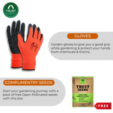 TrustBasket Gardening Tools Box - 8 Pcs Gardening Tool Kit