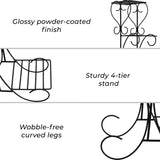 TrustBasket Bell Flower Planter Stand for Plants