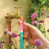 Heavy Duty PVC Braided Hose Pipe with 7 Mode Sprayer Nozzle for Garden, Car Wash, Floor Clean, Pet Bath - Easy to Connect
