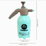 TrustBasket Premium Pressure Sprayer 2 Litre (Aqua Blue) | Pressure Spray Bottle for Plants | Gardening Water Pump Sprayer | Plant Spray Bottle for Garden | Spray Bottles for Gardening,