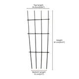 TrustBasket Metal Plant Trellis | Plant Support For Climbers| Indoor/Outdoor | For Balcony, Living Room Decor