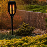 Trustbasket Solar Flame Spike Light