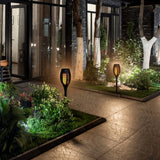 Trustbasket Solar Flame Spike Light