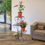 TrustBasket Bell Flower Planter Stand for Plants